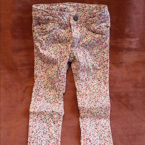 Floral carter’s jeans
